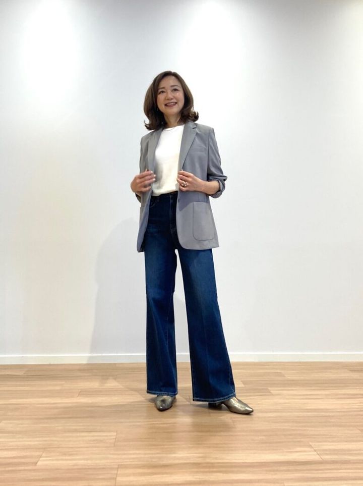 感動ジャケットリラックスフィット ￥6,990／ユニクロ