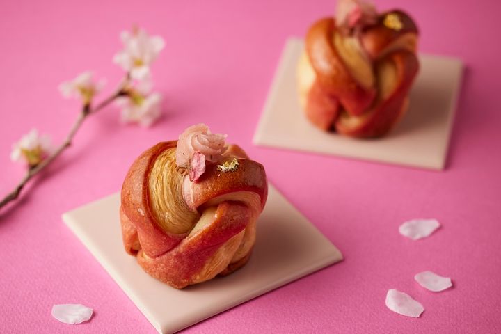 「桜のデニッシュクリーム」280円