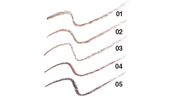 大人の髪や肌に似合う03をはじめ、モードな印象になる5色