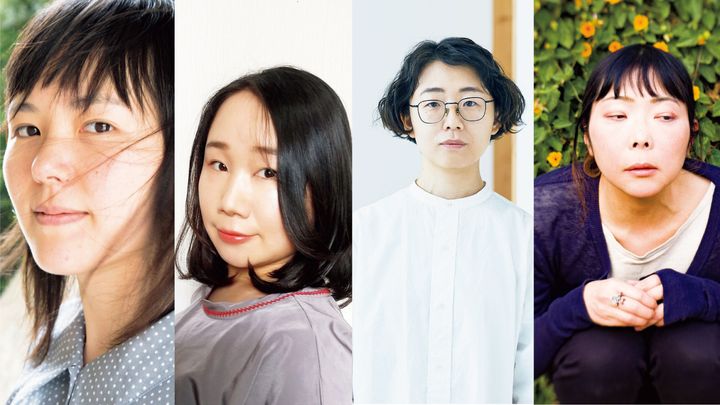 三角みづ紀、大崎清夏、暁方ミセイ、青柳菜摘