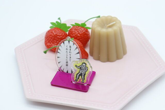 ダイソーの推し活アクスタデコ（スライド式、パープル）7