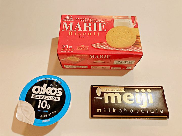 生チョコケーキの材料