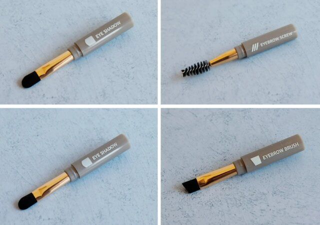 ダイソー メイクブラシ（ロケット） セット内容