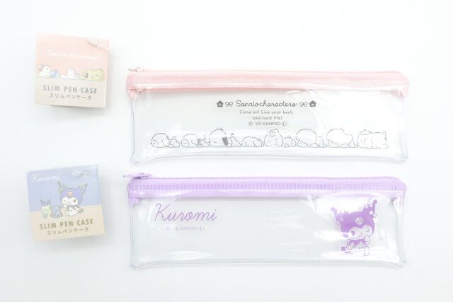 ダイソーの41829 スリムペンケース MXと39253 スリムペンケース KU