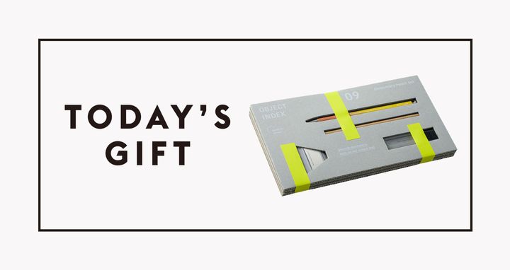 〈OBJECT INDEX〉のシャープペンシルセット