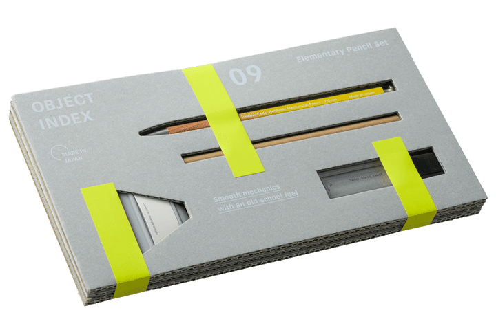 〈OBJECT INDEX〉のシャープペンシルセット