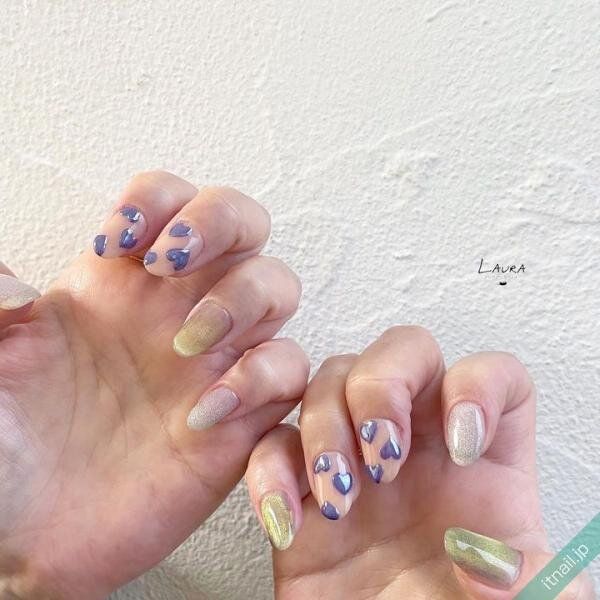 LAURA POMPONNEEが投稿したネイルデザイン [photoid:I0128896] via Itnail Design (747891)
