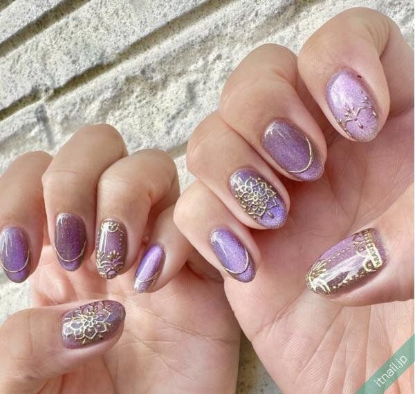 nail salon Petalが投稿したネイルデザイン [photoid:I0126274] via Itnail Design (747889)