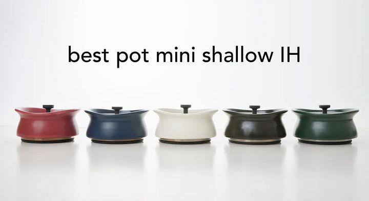 一人暮らしにぴったり！簡単＆時短調理の鋳物ホーロー鍋「best pot.」新シリーズが登場