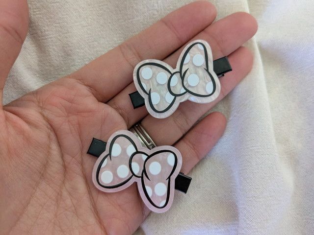 ディズニー前髪クリップ