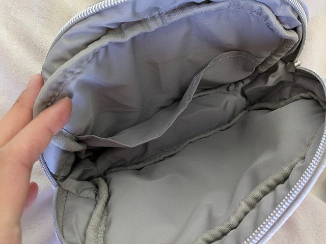 ディズニーポーチ中