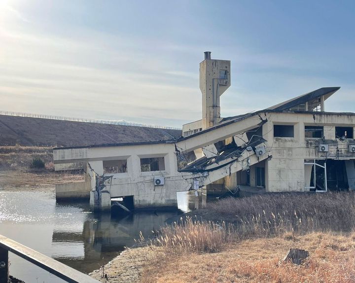 震災遺構「陸前高田ユースホステル」