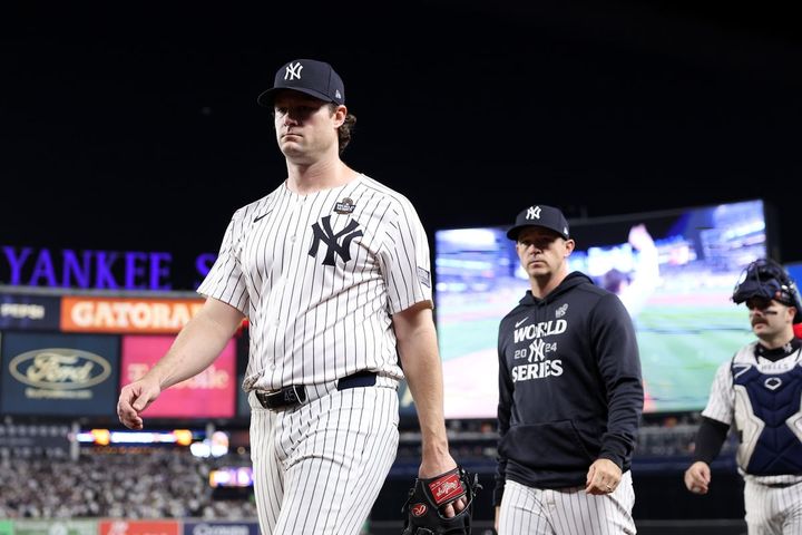 ヤンキースのゲリット・コール（C）Getty Images