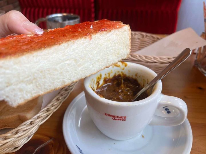 【コメダ珈琲店】『チーズカリートースト』