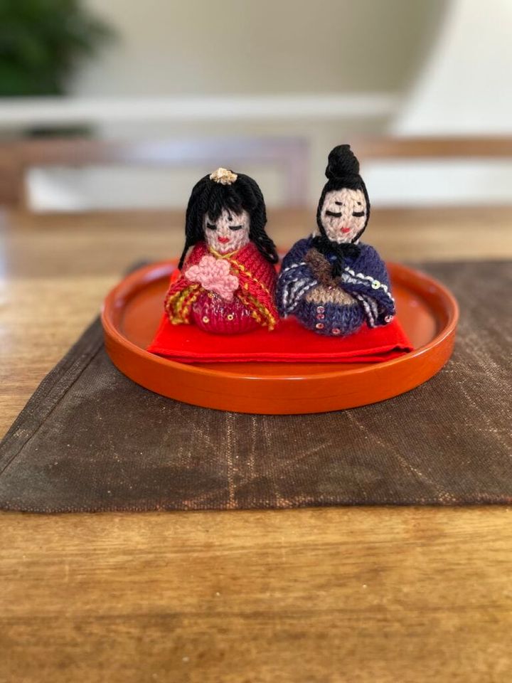 ハンドメイドのお雛様