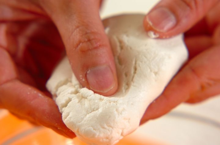 イチゴ白玉ぜんざいの下準備2