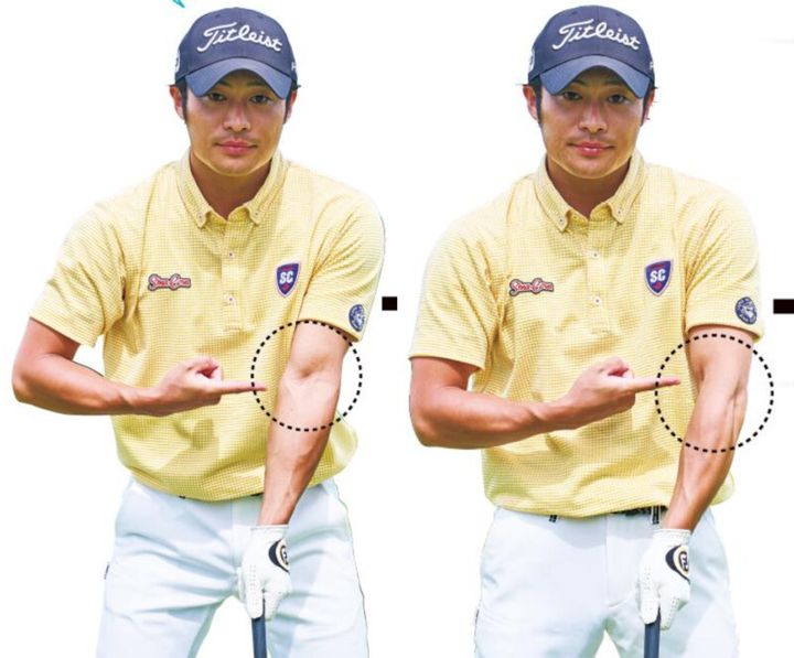 スライスもフックも”左ヒジの向き”を変えると真っすぐ飛ぶようになる！