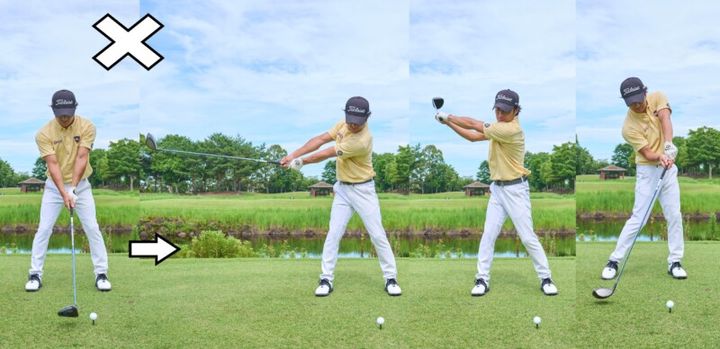 スライスもフックも”左ヒジの向き”を変えると真っすぐ飛ぶようになる！