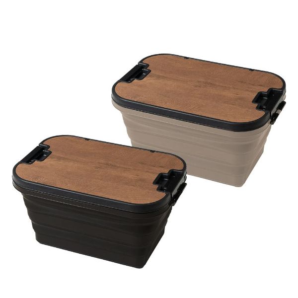 アウトドアや車中泊に大活躍！コンパクトに収納できるボックスが便利すぎる…！