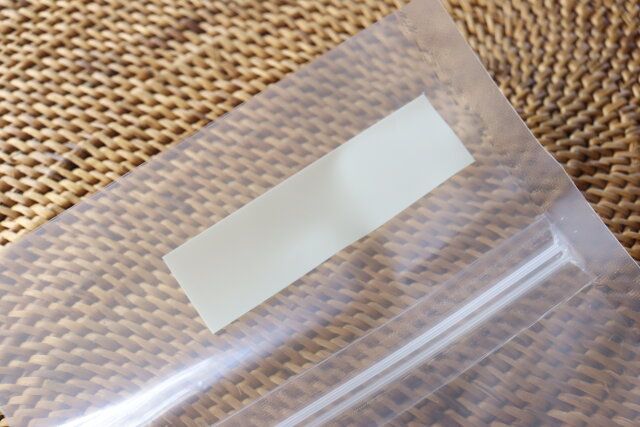 つけ置き洗いバッグ ラベル