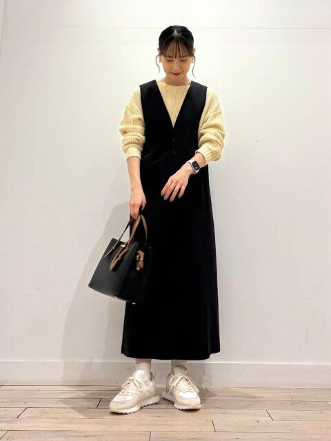 黒ジャンスカコーデ3