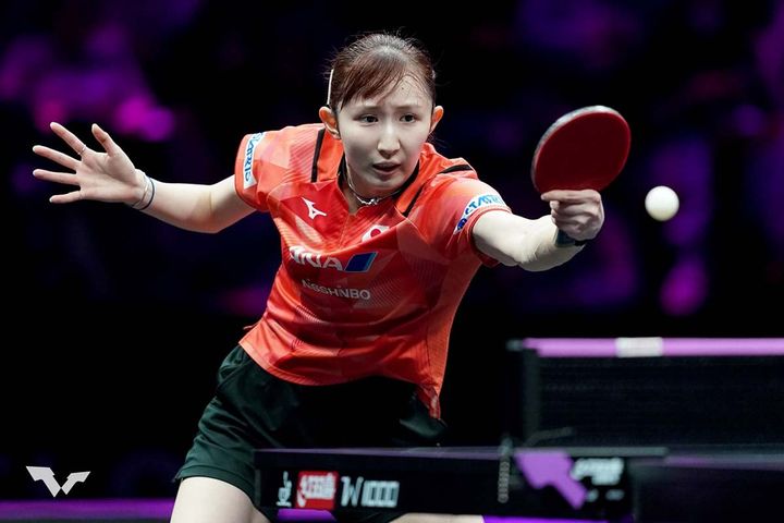 早田ひな（C）WTT