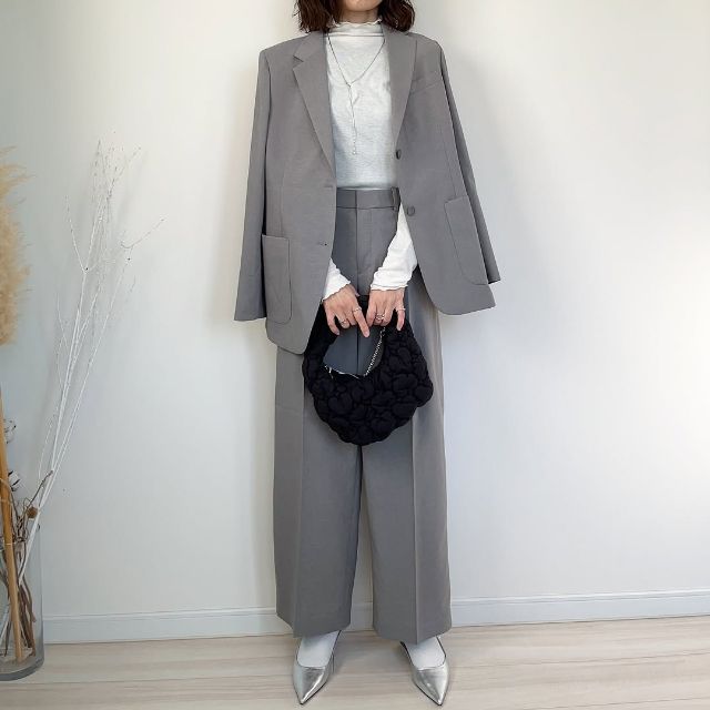 感動ジャケットリラックスフィットを着たコーデ