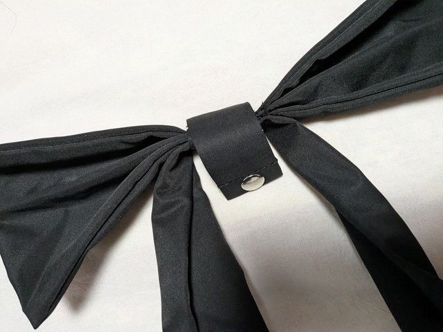 リボントートバッグ取外し可能リボン