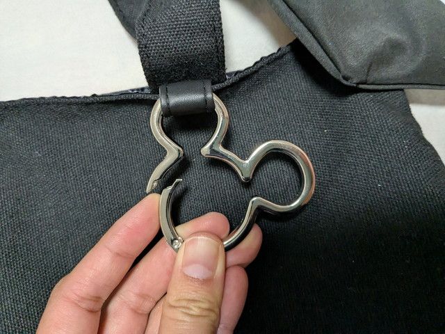 リボントートバッグミッキーのカラナビ