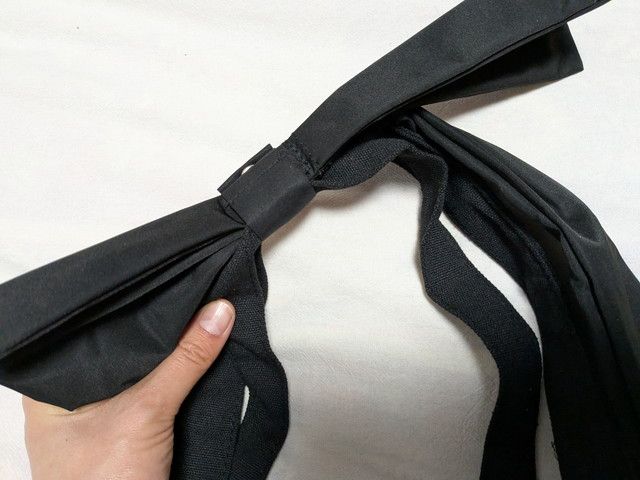 リボントートバッグリボン部分