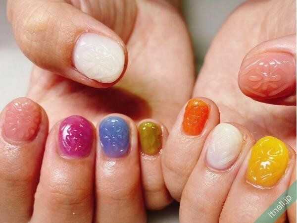 AULAが投稿したネイルデザイン [photoid:I0130649] via Itnail Design (747964)