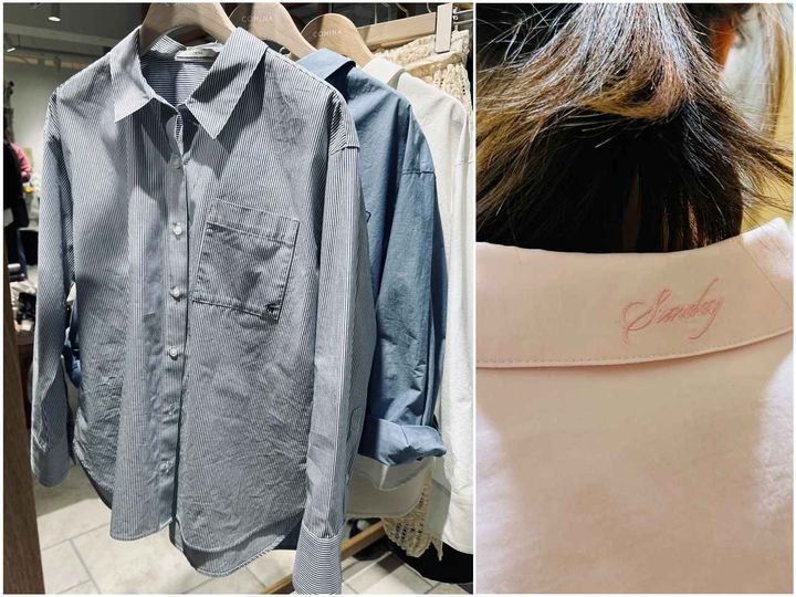 画像: ウィークエンドシャツ各￥13,000／コヒナ（CHIE INUI コラボ） cohina.net