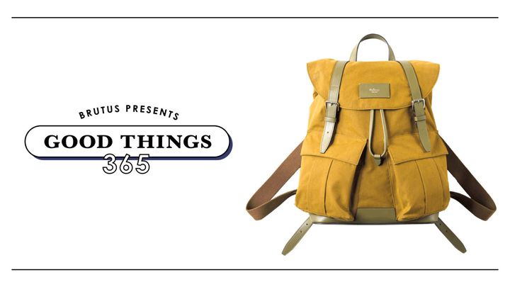 〈マルベリー〉のヘリテージバックパック