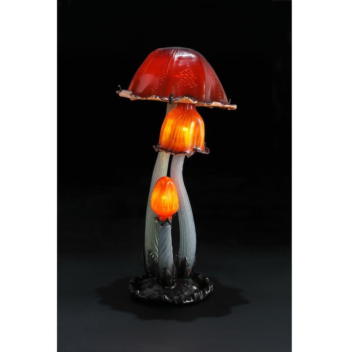 ランプ「ひとよ茸」 エミール・ガレ 1902年頃 サントリー美術館