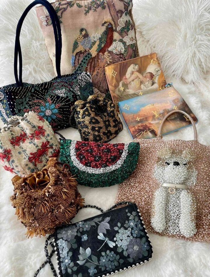 鈴木恵さん バッグコレクション