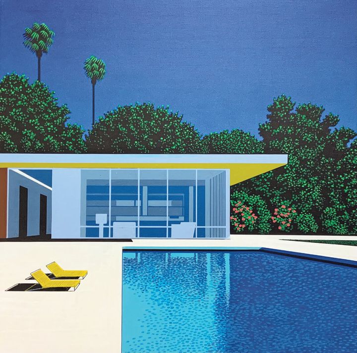 イラストレーター・永井博の作品