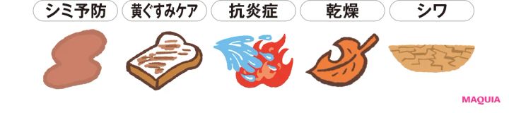 シミ予防 黄ぐすみケア 抗炎症 乾燥 シワ