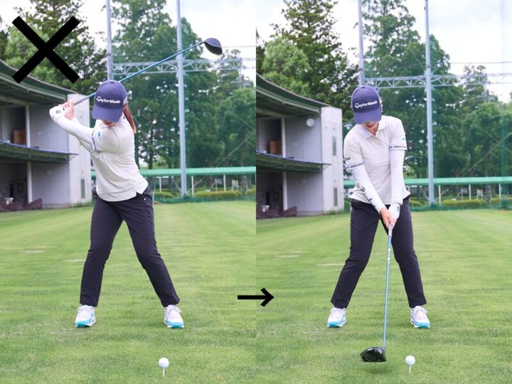 朝イチのティショットのミスを防止するコツ！女子プロが解説