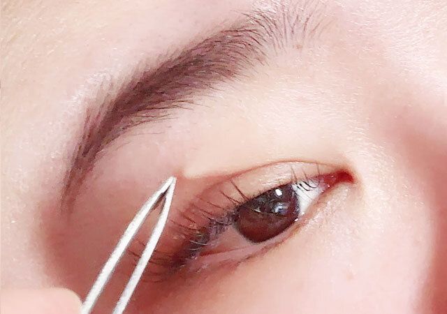 ダイソー 2WAYツイザー ピンセット 使用例