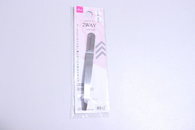 ダイソー 2WAYツイザー パッケージ