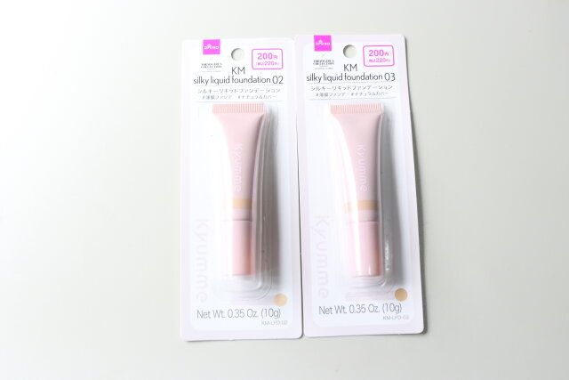 KMシルキーリキッドファンデーション パッケージ