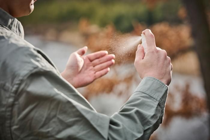 アソビトの水がいらないGood Trail cleaner 使用風景