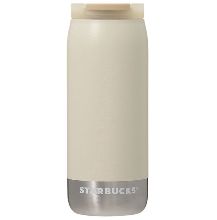 cap:【オンラインストア限定】「カンシェイプステンレスボトルアイボリー」355ml 4150円