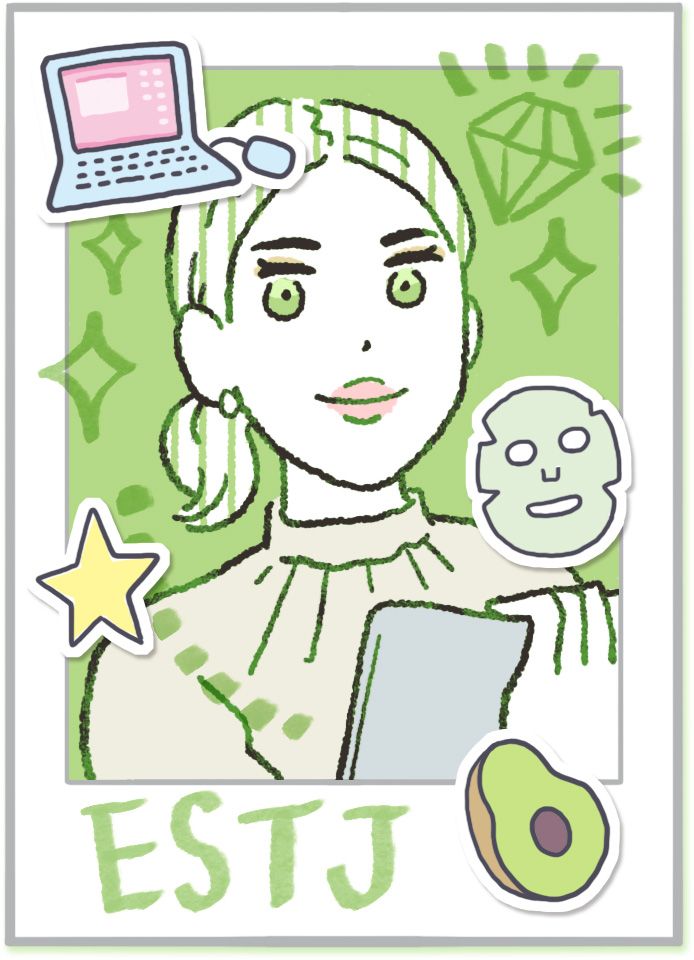 ESTJ（幹部）：規律と秩序を遵守して周囲を正しい道へと導く：１６タイプ美容診断（※MBTI診断とは異なります）