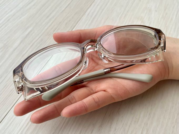 花粉対策メガネ