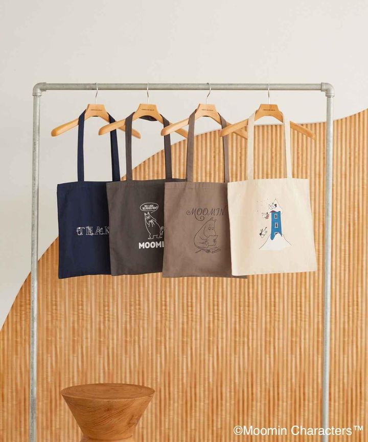 画像: 「Moomin アソートプリントトートバッグ」各￥2,990 出典：アメリカンホリック