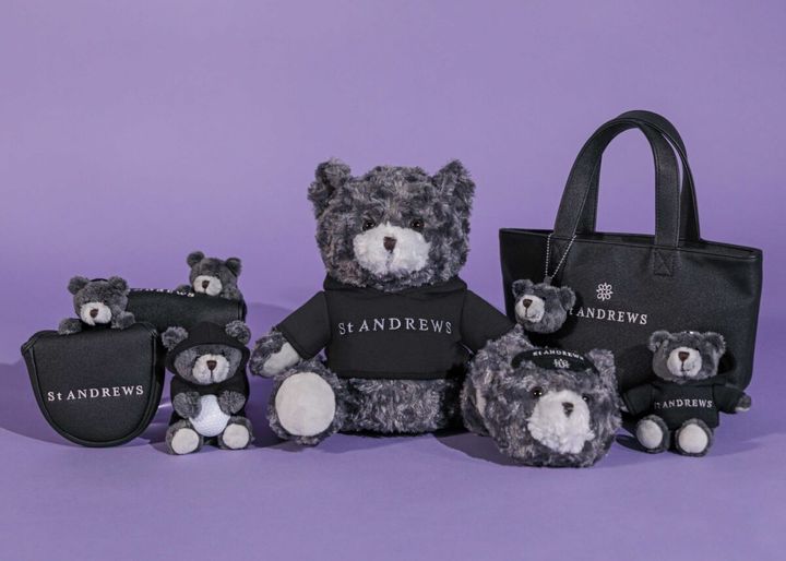 ゴルフ女子必見の大人かわいいアイテムが登場！ギアを守るテディベアって？