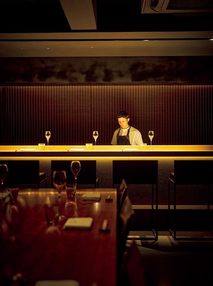 広尾『氣分』の内観