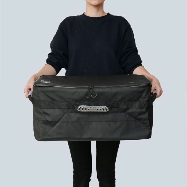 車中泊やキャンプに大活躍！変幻自在の魔法のようなソフトコンテナが優秀すぎる