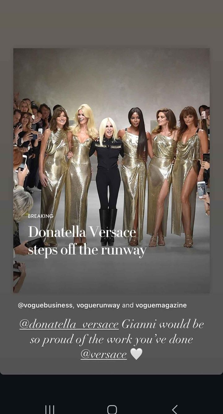 画像2: ヴェルサーチェ家以外の人が初めてクリエイティブディレクターに